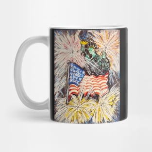 Macy’s 4th of July Fireworks Statue of Liberty Mug